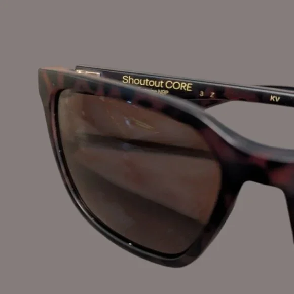 SMITH Shoutout Core Matte Tortoise Frame Polarized Brown Lenses Sunglasses - Picture 12 of 15